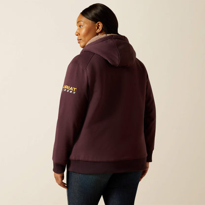 Rebar All-Weather Sherpa Full Zip Hoodie Ariat Sale|Women