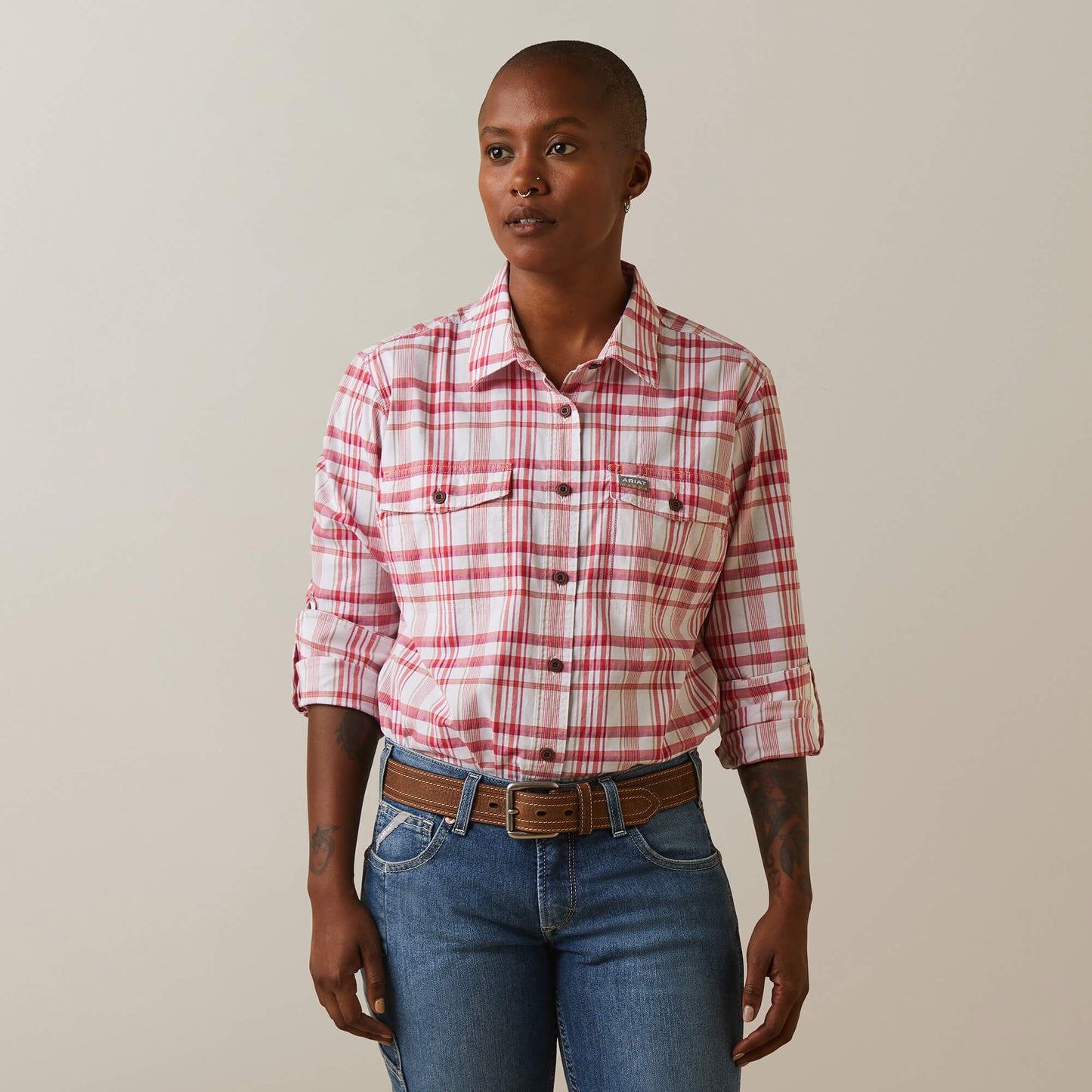 Rebar Made Tough DuraStretch Work Shirt Ariat Sale|Women|Work