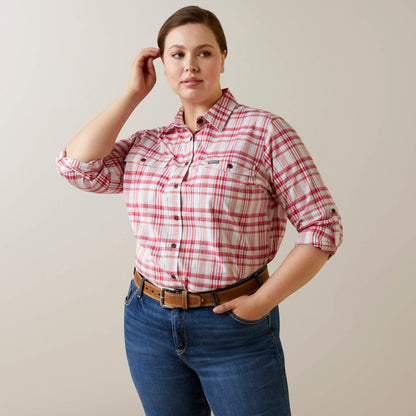Rebar Made Tough DuraStretch Work Shirt Ariat Sale|Women|Work