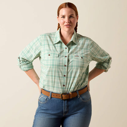 Rebar Made Tough DuraStretch Work Shirt Ariat Sale|Women|Work