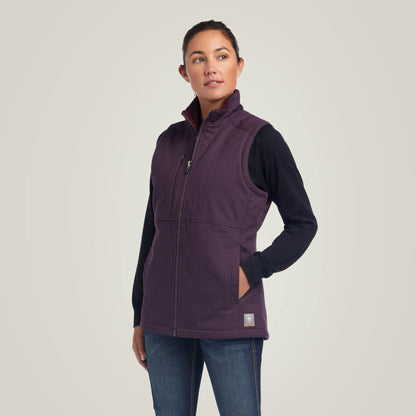 Rebar DuraCanvas Insulated Vest Ariat Women|Sale|Work