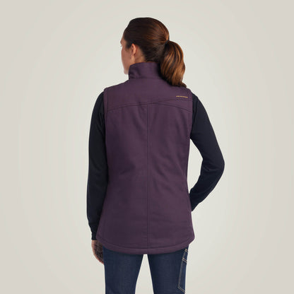 Rebar DuraCanvas Insulated Vest Ariat Women|Sale|Work