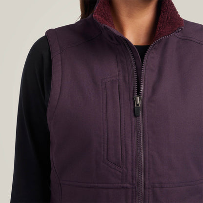 Rebar DuraCanvas Insulated Vest Ariat Women|Sale|Work