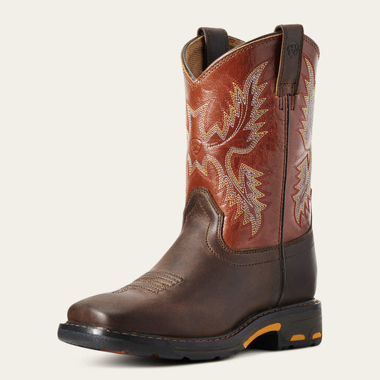 WorkHog Wide Square Toe Boot Ariat Sale|Kids