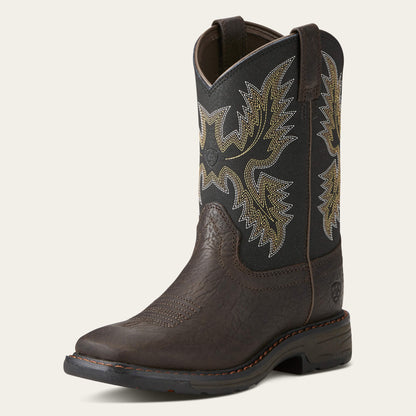 WorkHog Wide Square Toe Boot Ariat Sale|Kids
