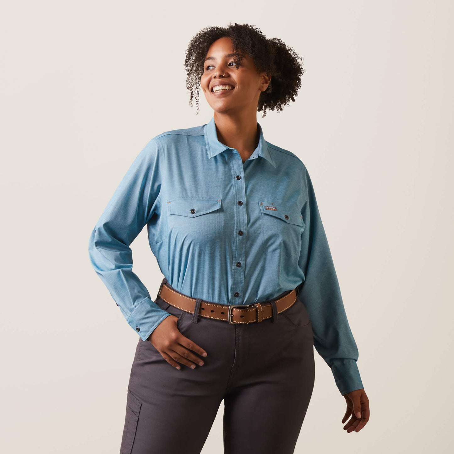Rebar Made Tough VentTEK DuraStretch Work Shirt Ariat Sale|Women|Work