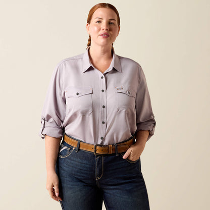 Rebar Made Tough VentTEK DuraStretch Work Shirt Ariat Sale|Women|Work