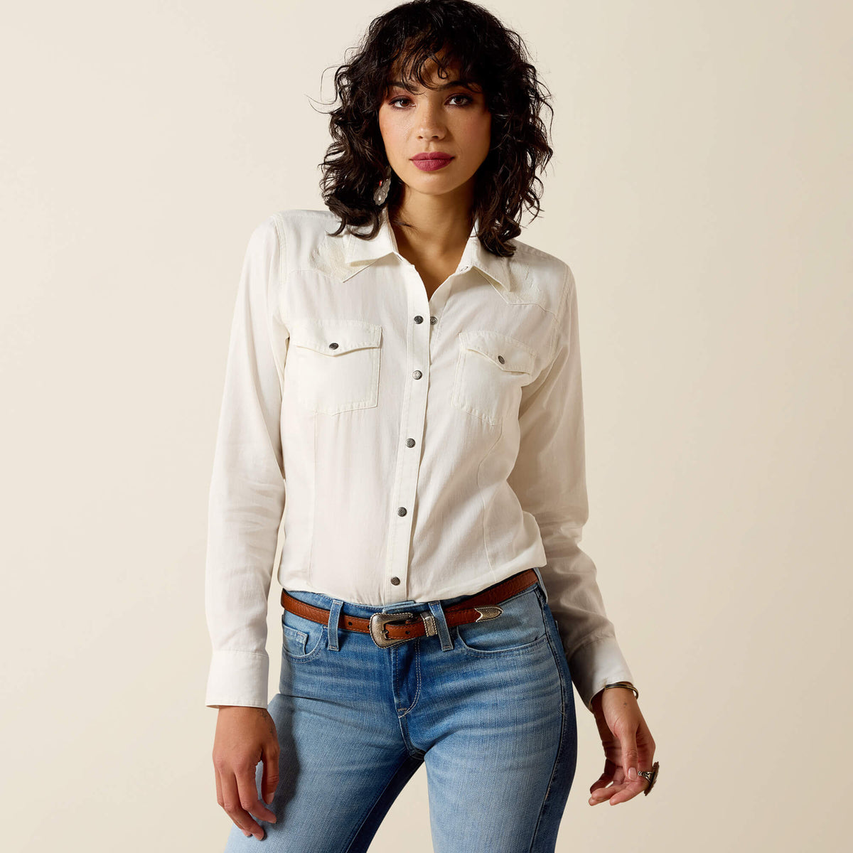 Bianca Western Snap Shirt Ariat Sale|Women