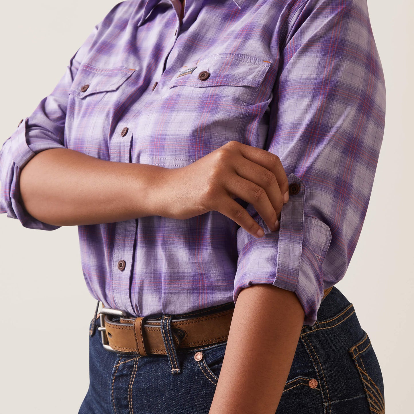 Rebar Made Tough DuraStretch Work Shirt Ariat Sale|Women|Work