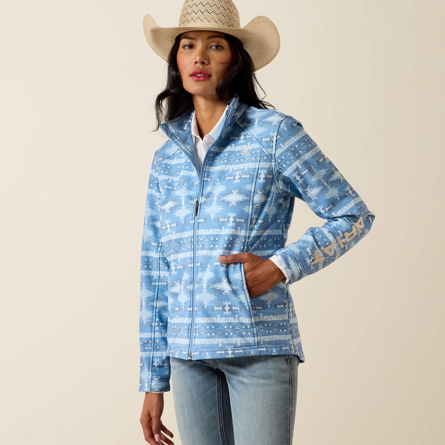 Ariat Logo Softshell Print Jacket Ariat Sale|Women