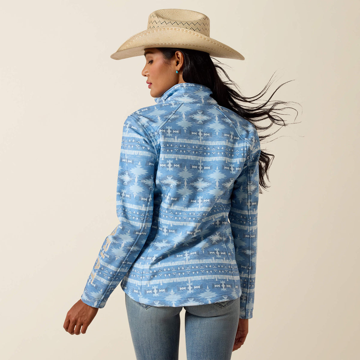 Ariat Logo Softshell Print Jacket Ariat Sale|Women