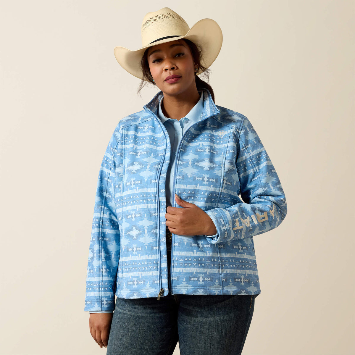 Ariat Logo Softshell Print Jacket Ariat Sale|Women