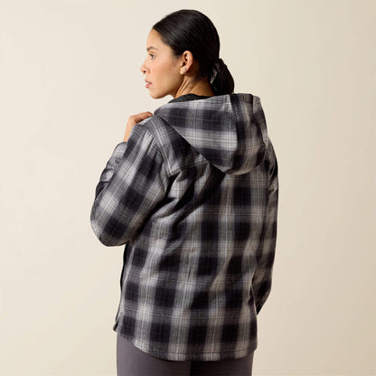 Rebar Flannel Insulated Shirt Jacket Ariat Sale|Women|Work