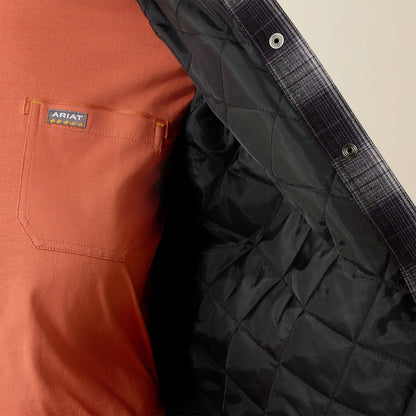 Rebar Flannel Insulated Shirt Jacket Ariat Sale|Women|Work