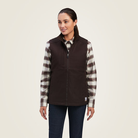 Rebar DuraCanvas Insulated Vest Ariat Sale|Women|Work