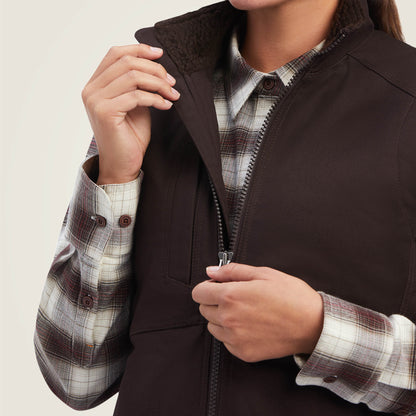 Rebar DuraCanvas Insulated Vest Ariat Sale|Women|Work