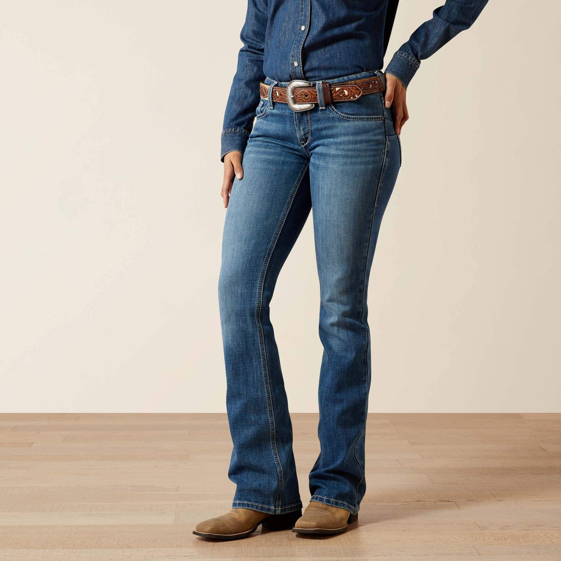 Mid Rise Aisha Boot Cut Jean Ariat Sale|Women