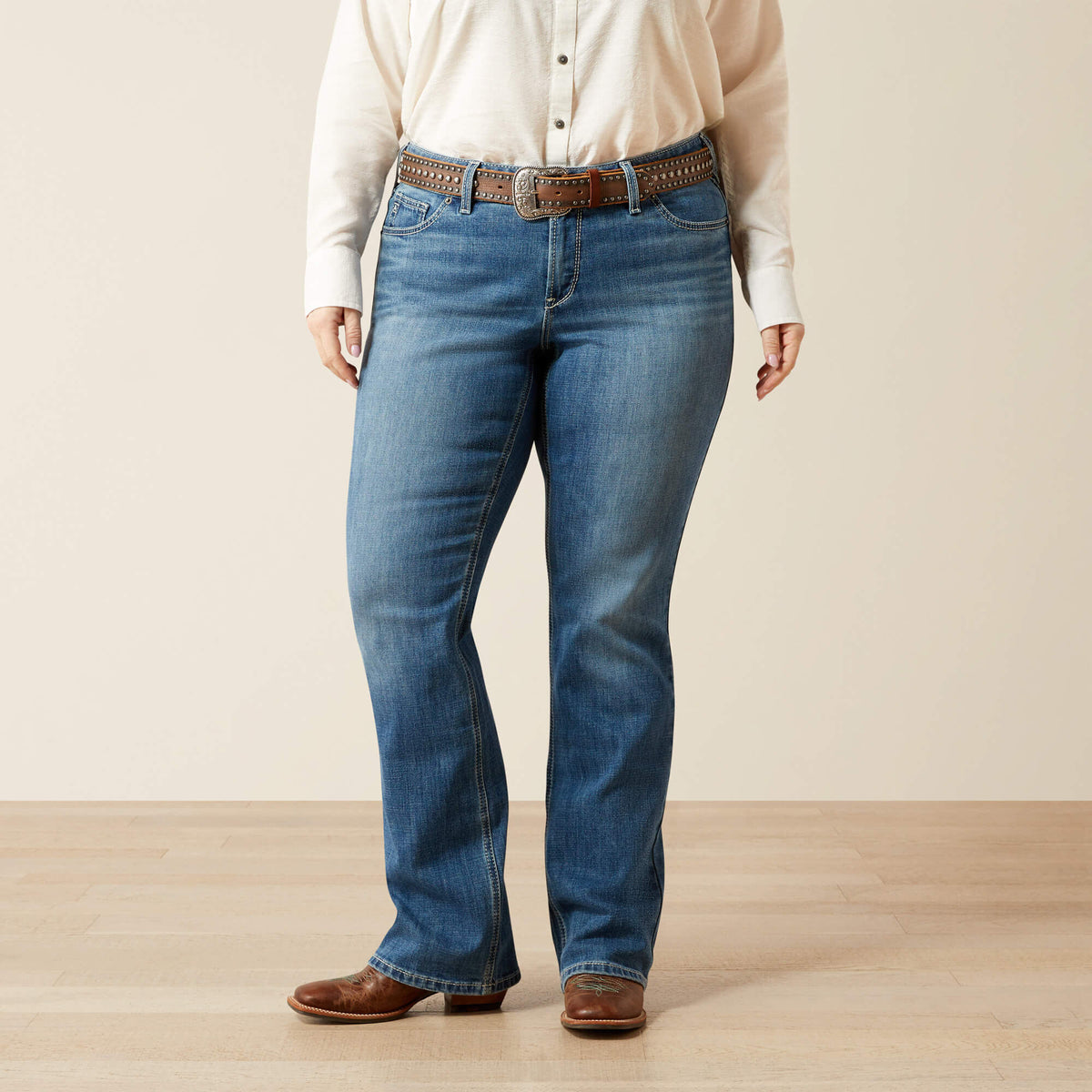 Mid Rise Aisha Boot Cut Jean Ariat Sale|Women