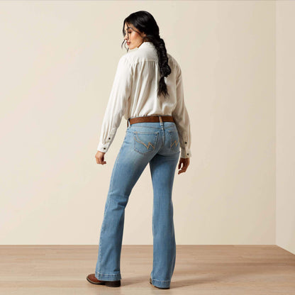 Mid Rise Giovana Leg Slim Trouser Jeans Ariat Sale|Women