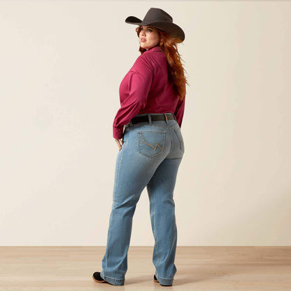 Mid Rise Giovana Leg Slim Trouser Jeans Ariat Sale|Women