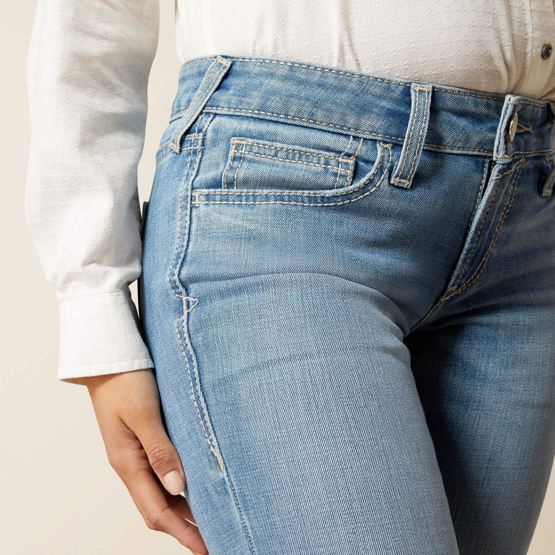 Mid Rise Giovana Leg Slim Trouser Jeans Ariat Sale|Women
