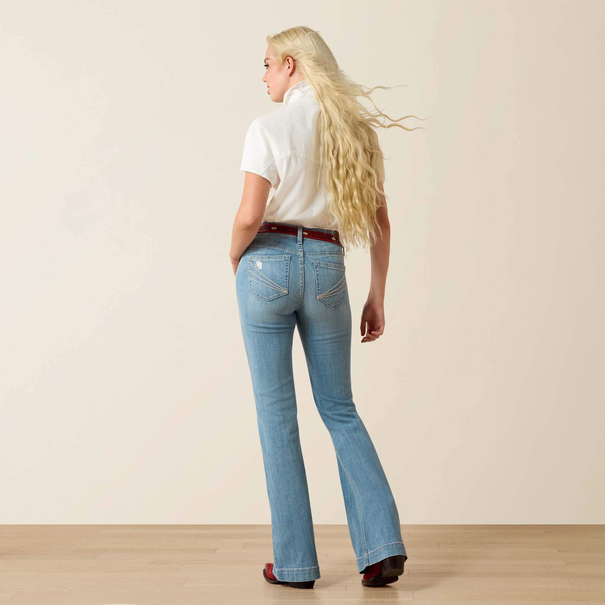 High Rise Aisha Slim Trouser Jeans Ariat Sale|Women