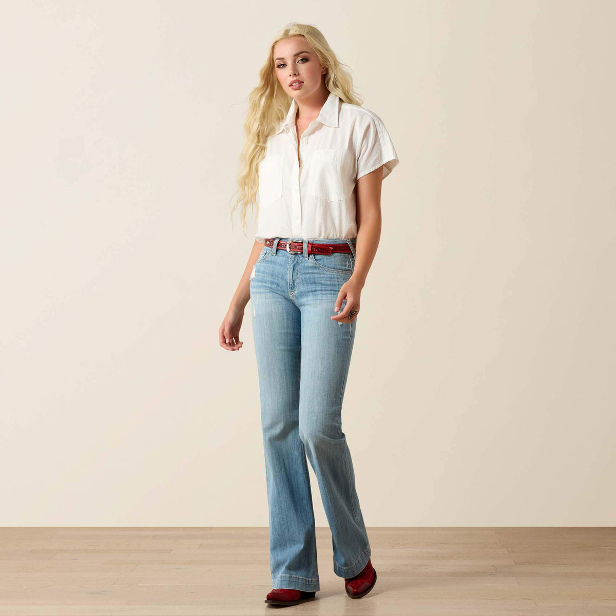 High Rise Aisha Slim Trouser Jeans Ariat Sale|Women