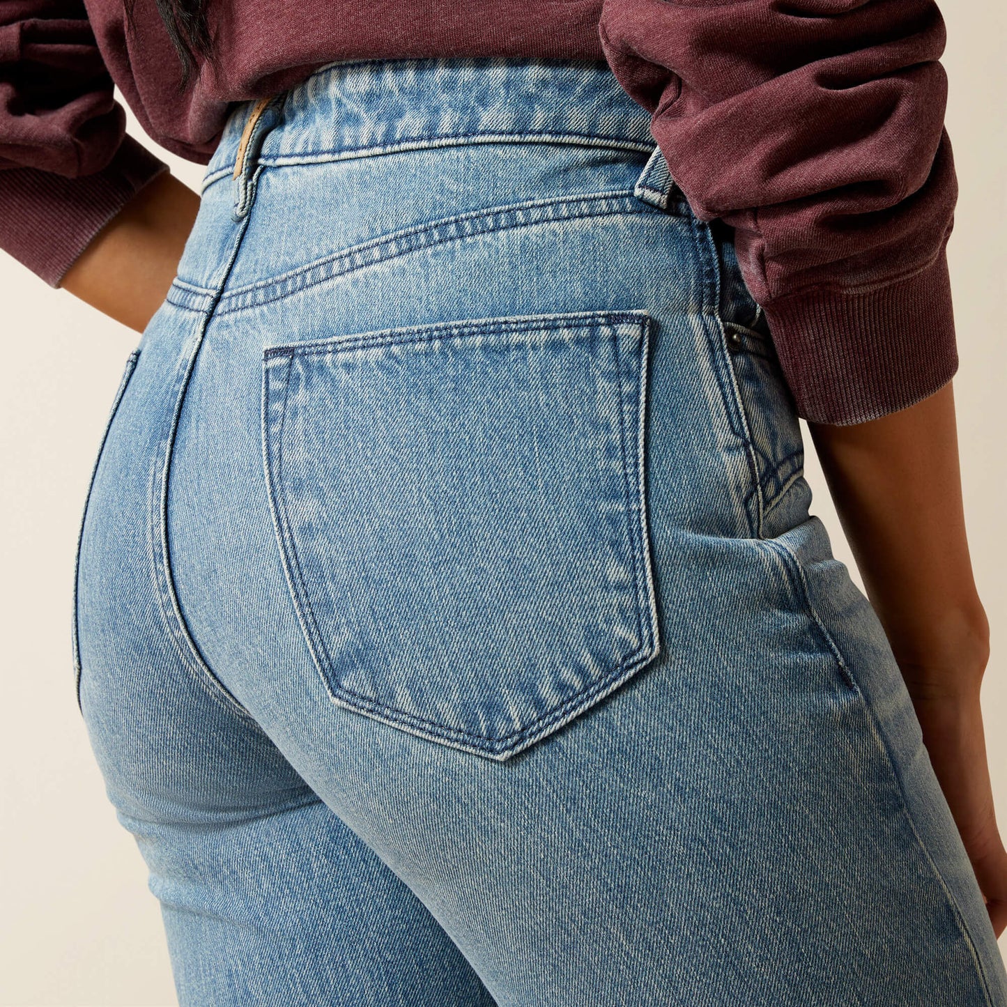 Ultra High Rise Cheyenne Yoke Tomboy Straight Leg Jean Ariat Sale|Women
