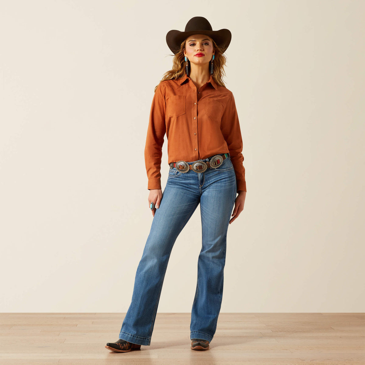 Perfect Rise Isabelle Wide Trouser Jeans Ariat Sale|Women