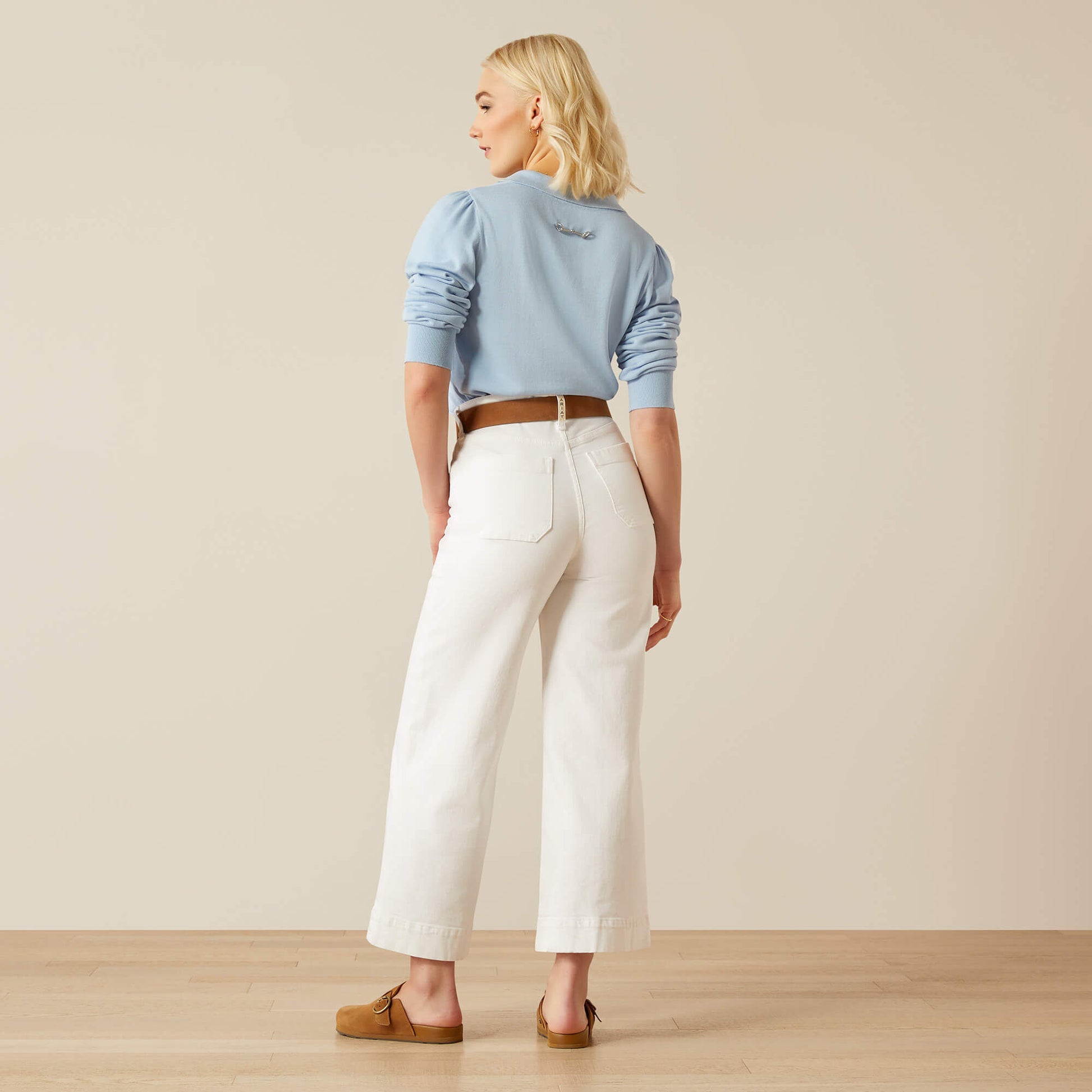 Ultra High Rise Countryside Wide Leg Crop Jeans Ariat Sale|Women