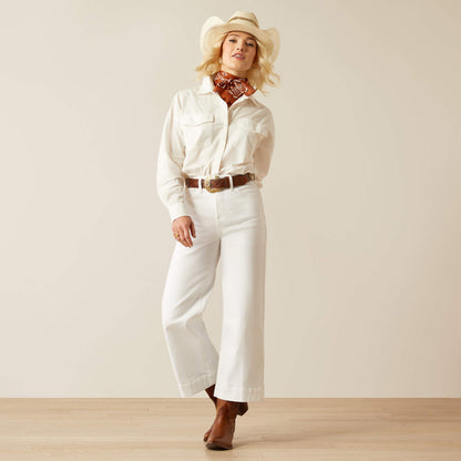Ultra High Rise Countryside Wide Leg Crop Jeans Ariat Sale|Women