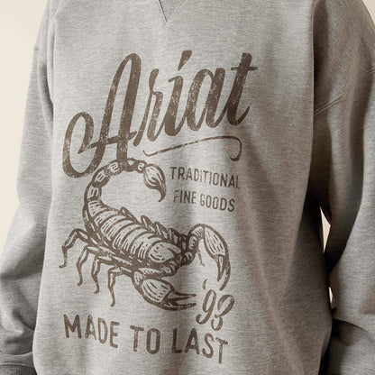 Scorpion Script Oversized Sweatshirt Ariat Sale|Women