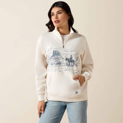 Traveler 1/2 Zip Sweatshirt Ariat Sale|Women