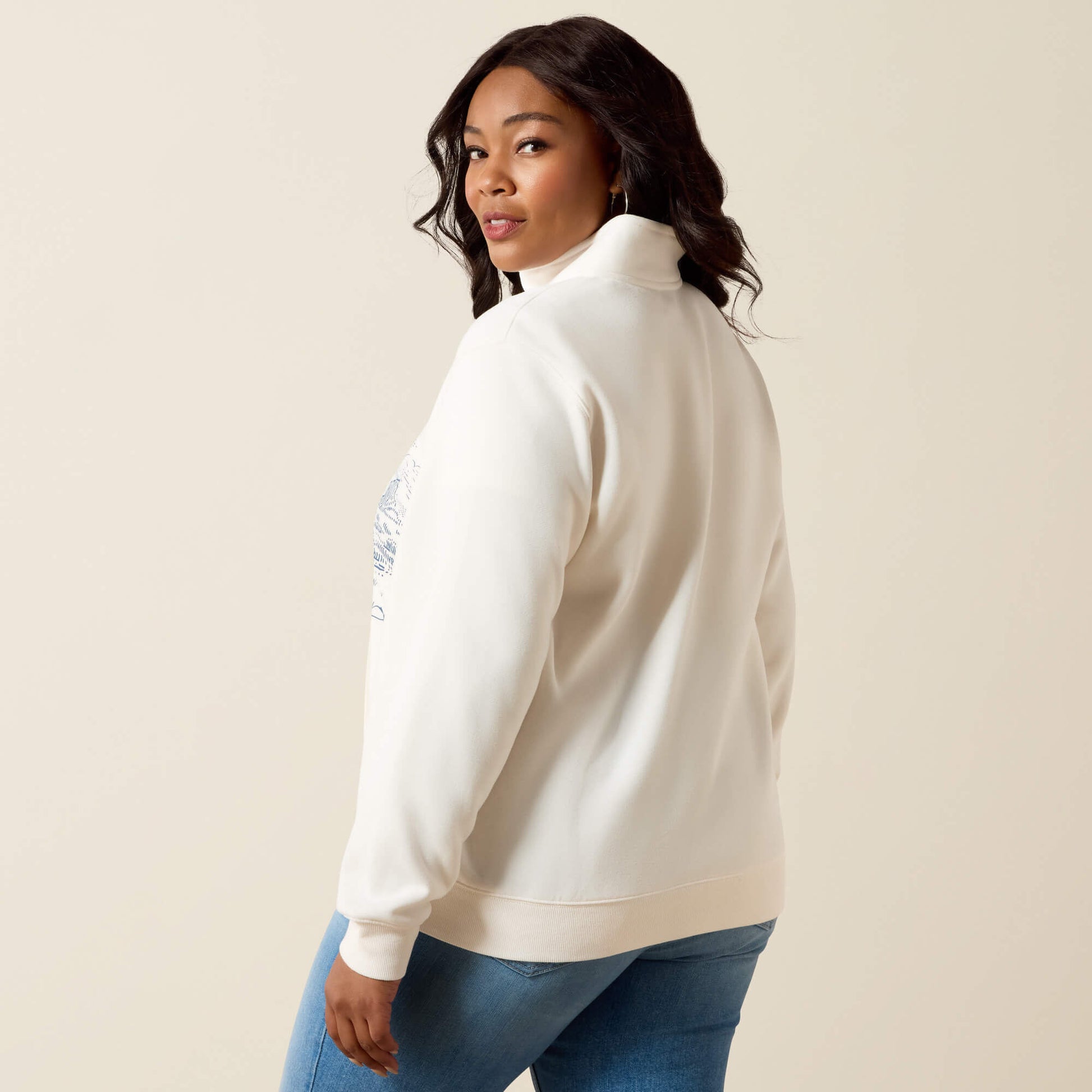 Traveler 1/2 Zip Sweatshirt Ariat Sale|Women