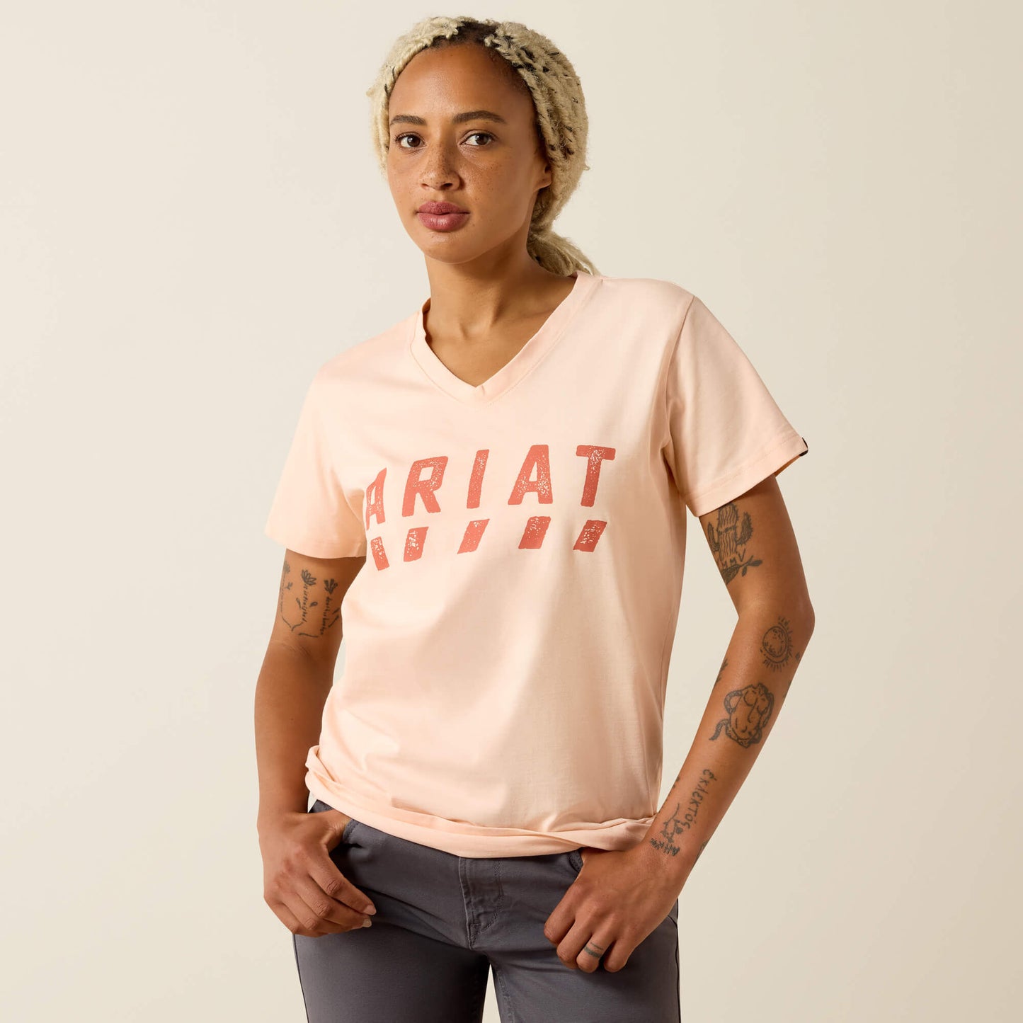 Rebar Cotton Strong Logo T-Shirt Ariat Sale