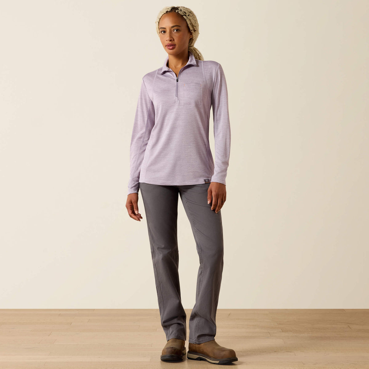 Rebar Evolution 1/2 Zip Top Ariat Sale|Women|Work