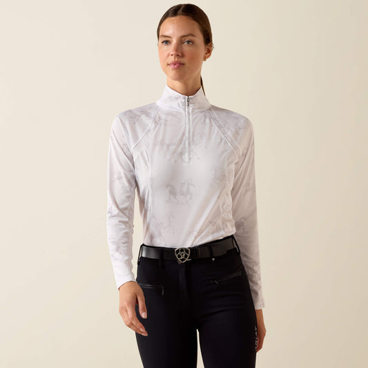 Sunstopper 3.0 1/4 Zip Baselayer Ariat Sale|Women
