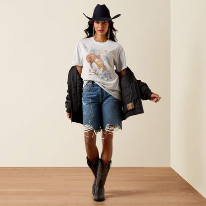 Cowboy Rose T-Shirt Ariat Sale|Women