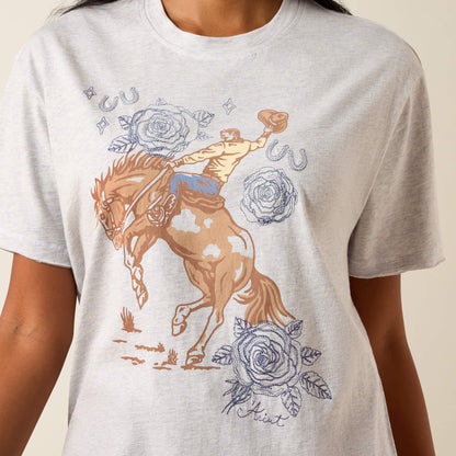 Cowboy Rose T-Shirt Ariat Sale|Women