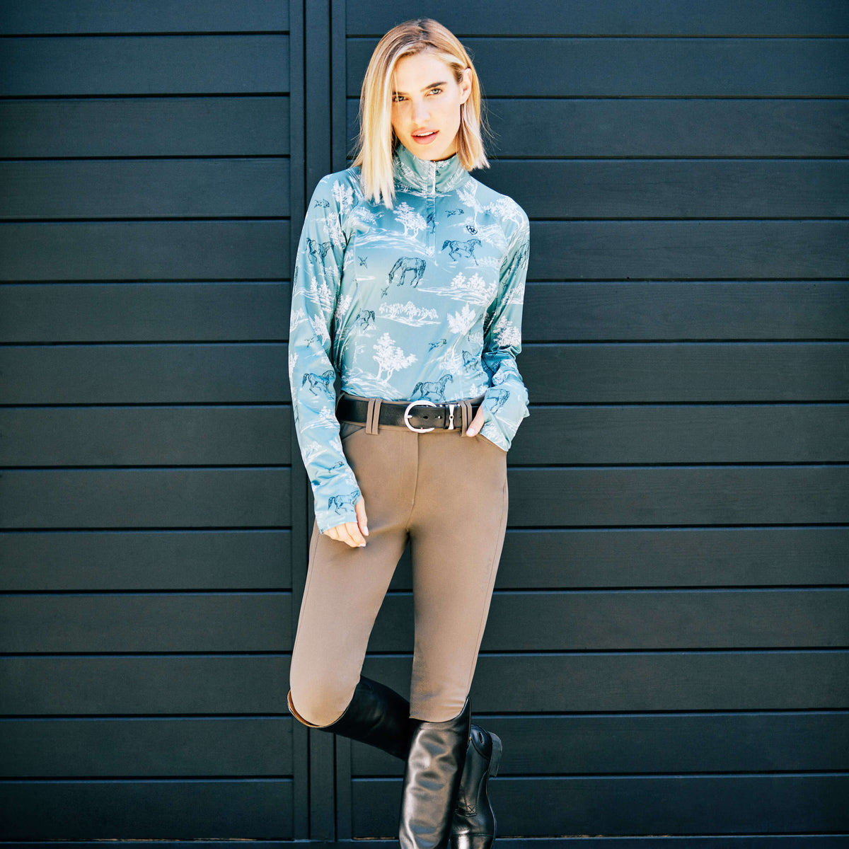 Tri Factor Grip Knee Patch Breech Ariat Sale