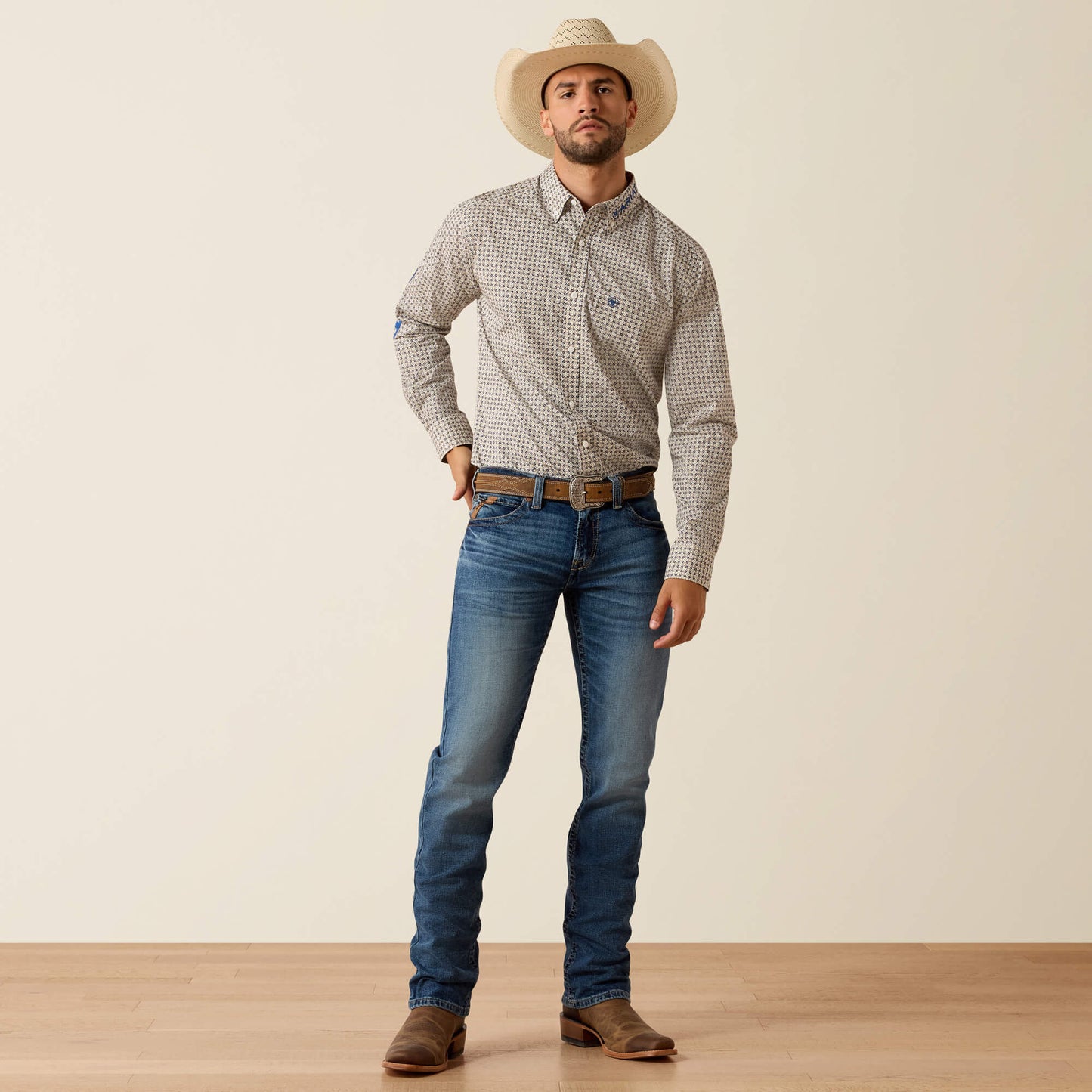 Team Welles Fitted Shirt Ariat Sale