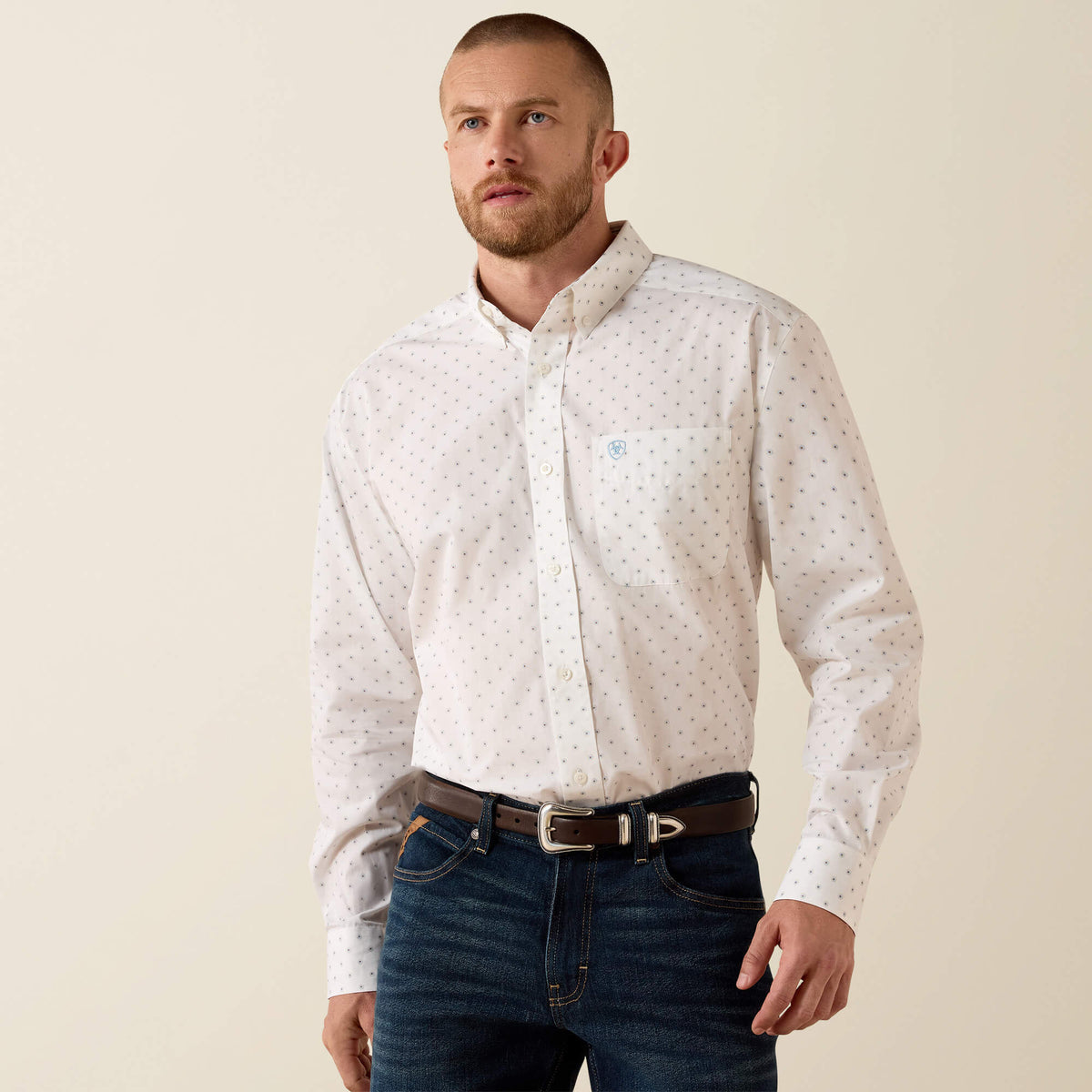 Wrinkle Free Cal Classic Fit Shirt Ariat Sale