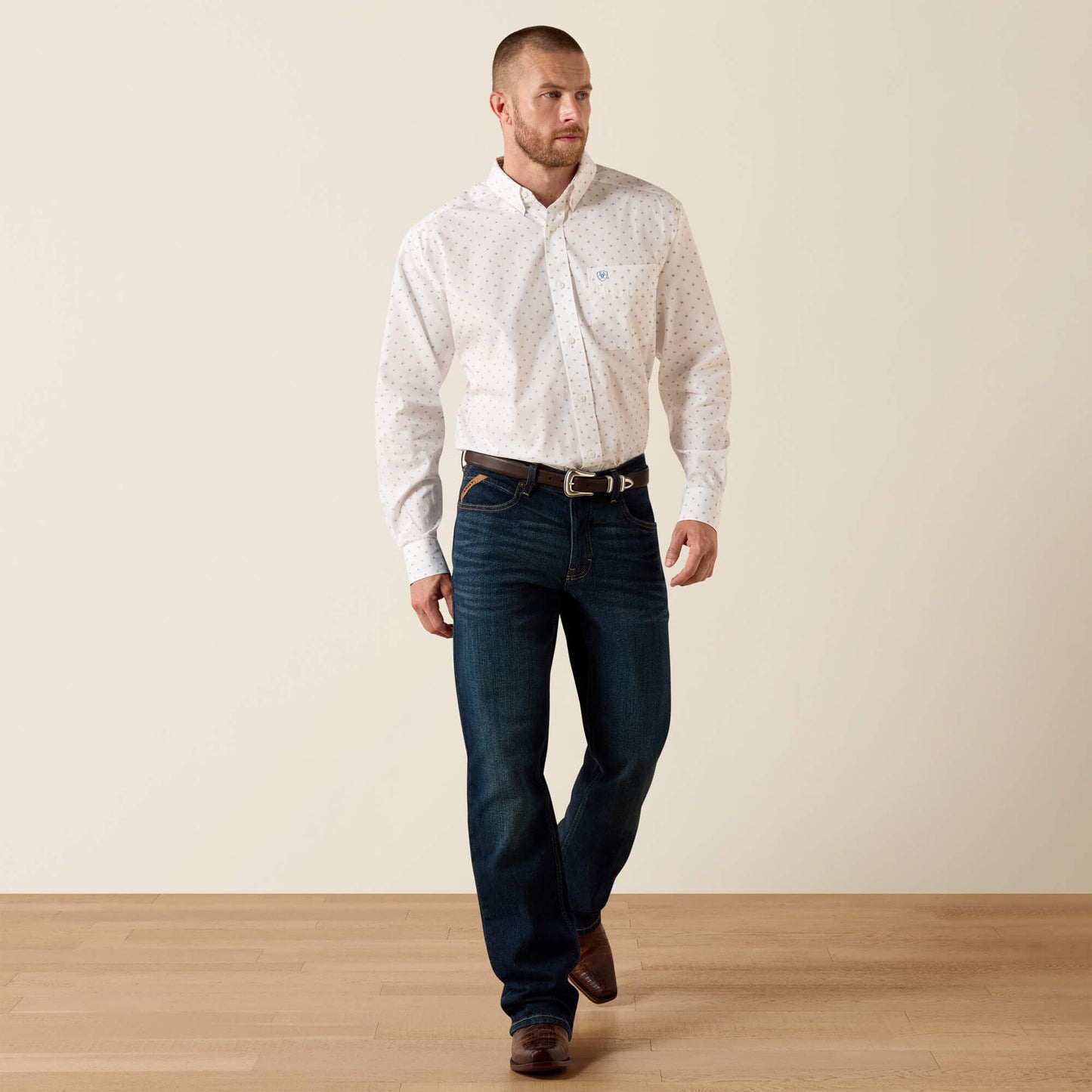 Wrinkle Free Cal Classic Fit Shirt Ariat Sale