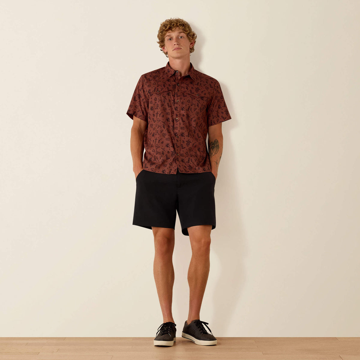 Printed VentTEK Western Yoke Classic Fit Snap Shirt Ariat Sale|Men