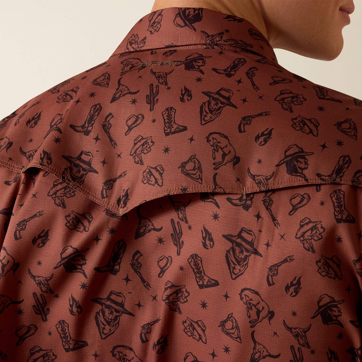 Printed VentTEK Western Yoke Classic Fit Snap Shirt Ariat Sale|Men
