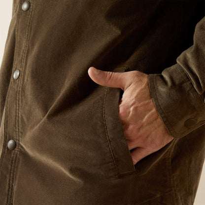 Retro Corduroy Shirt Jacket Ariat Sale|Men
