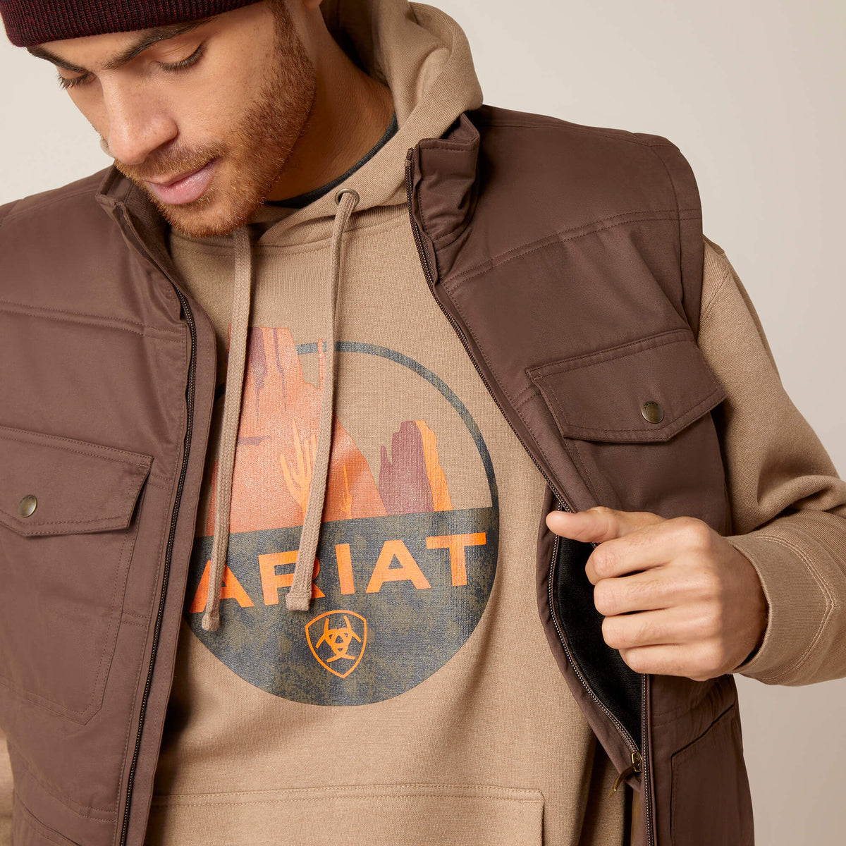 Grizzly 2.0 Canvas Conceal and Carry Vest Ariat Sale|Men