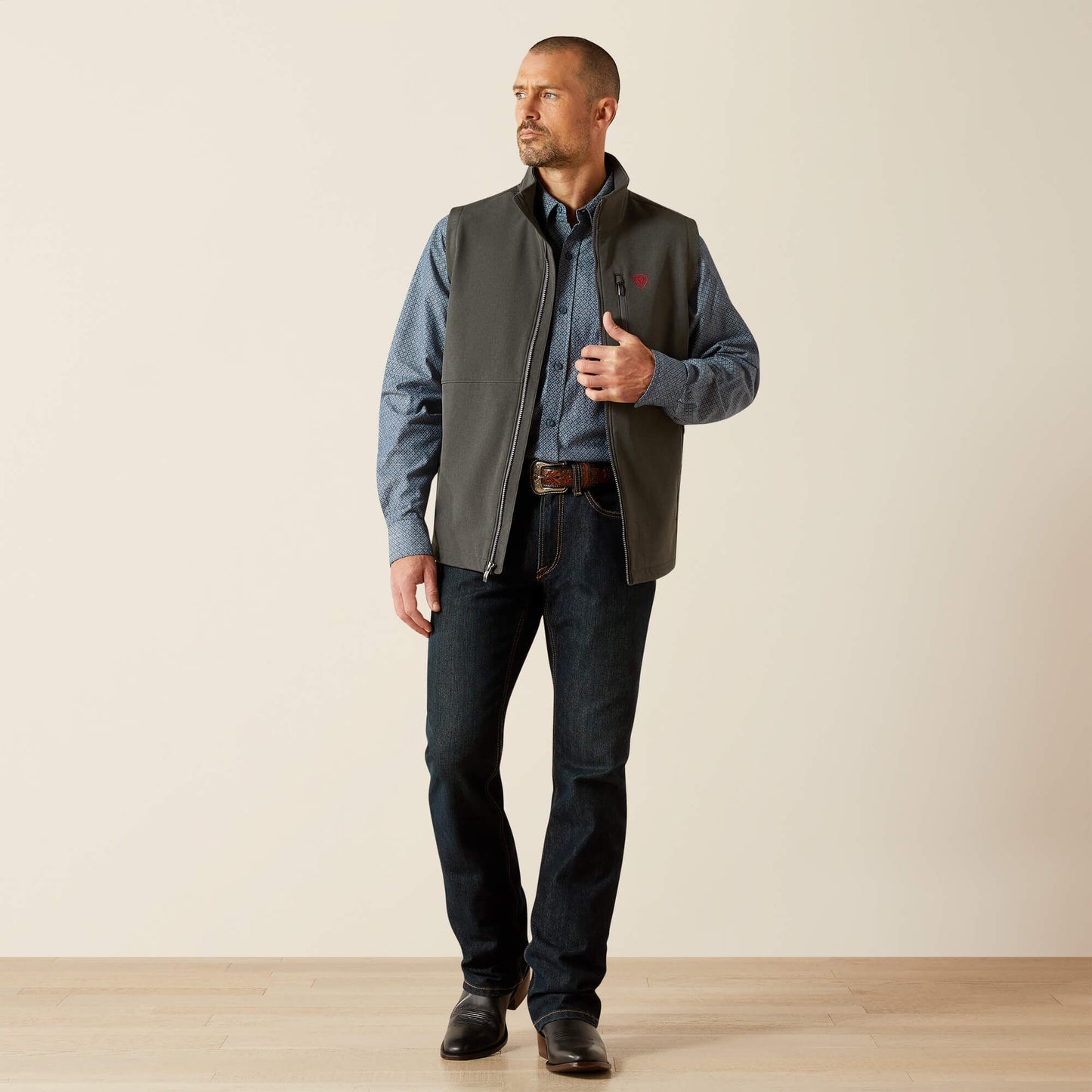 Logo Softshell Vest Ariat Sale|Men