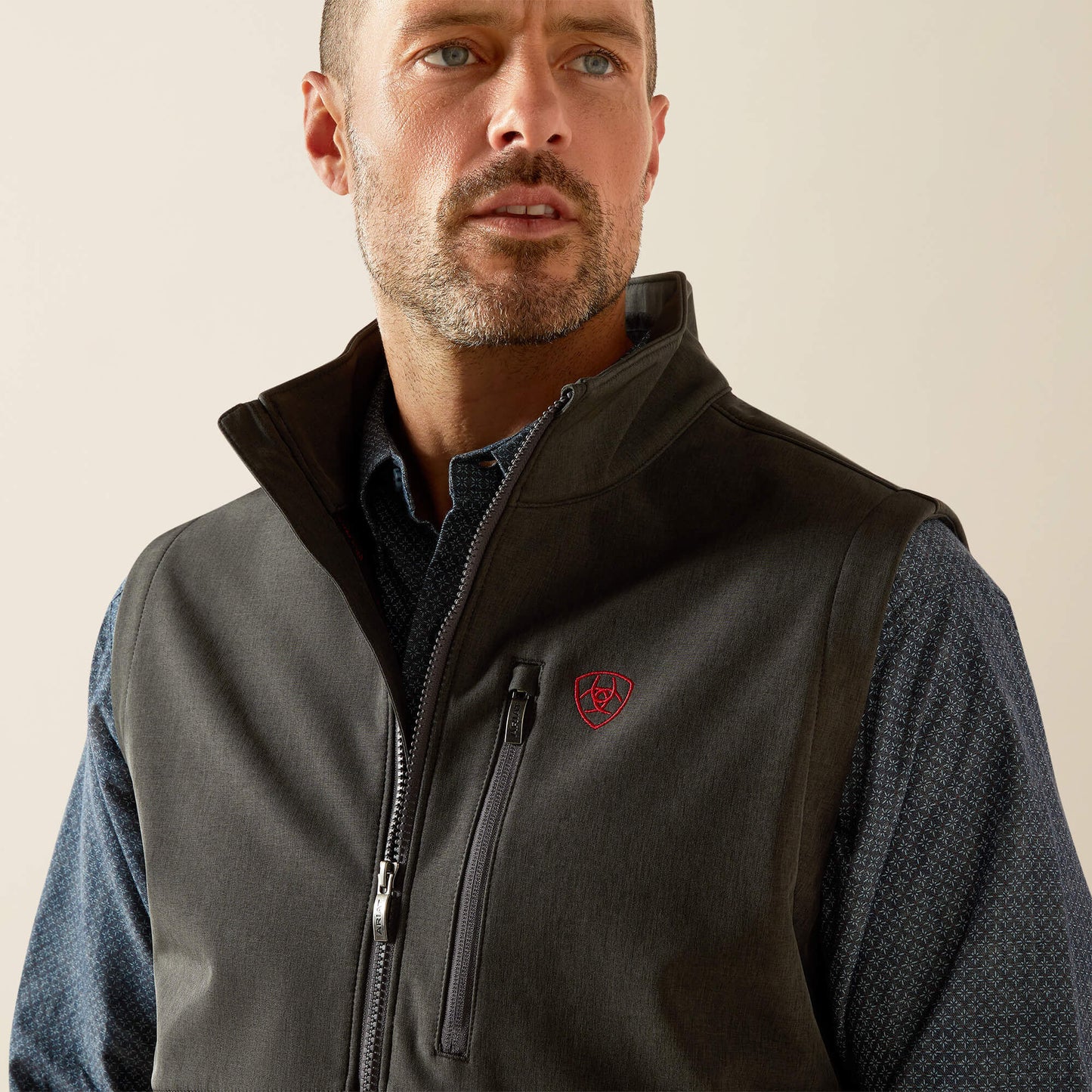 Logo Softshell Vest Ariat Sale|Men