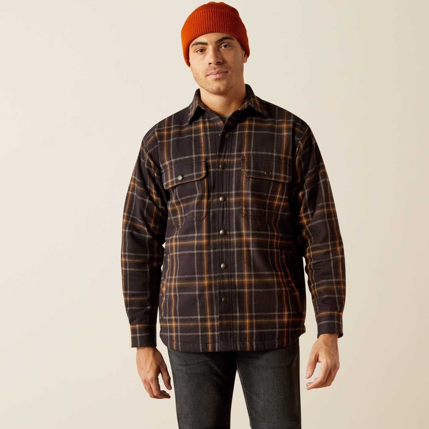 Hawthorn Retro Shirt Jacket Ariat Sale|Men